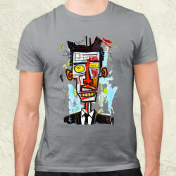 Magnolion Basquiat portré v2 férfi póló (6123)