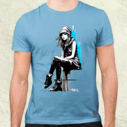 Magnolion Szünet v3 férfi póló (4774)