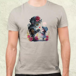 Magnolion Steampunk szerelem v1 férfi póló (1536)