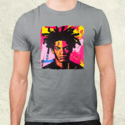 Magnolion Basquiat pop art v3 férfi póló (27216)