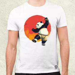 Magnolion Pixelart kung fu panda v3 férfi póló (23003)
