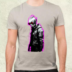 Magnolion Kiborg srác v12 férfi póló (8382)