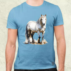 Magnolion Izlandi ló v3 férfi póló (7782)