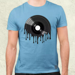 Magnolion Csöpögő bakelit v8 férfi póló (7695)