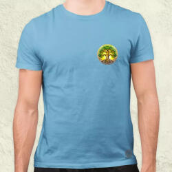 Magnolion Díszes életfa zseb v2 férfi póló (8610)