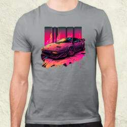 Magnolion Retró hullám Ferrari Testarossa v2 férfi póló (880)