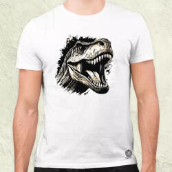 Magnolion Monochrome T-rex v4 férfi póló (20208)