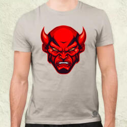 Magnolion Ördög arc v2 férfi póló (7417)