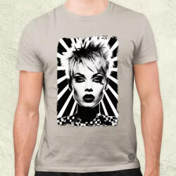 Magnolion Pop art punk portré v1 férfi póló (6245)