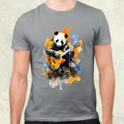 Magnolion Panda Jam v1 férfi póló (8172)