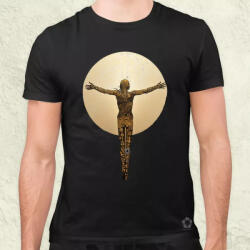 Magnolion Pointillizmus ősi asztonauta v6 férfi póló (3168)