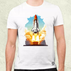 Magnolion Űrrepülő v2 férfi póló (7893)