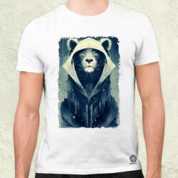 Magnolion Orosz kék oroszlán férfi póló (180)