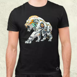 Magnolion Kiborg oroszlán v9 férfi póló (22876)