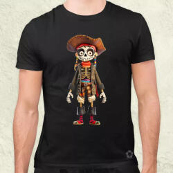 Magnolion Csontváz kalóz v1 férfi póló (23972)