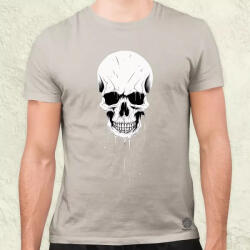 Magnolion Minimál koponya v3 férfi póló (6615)