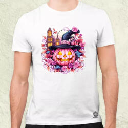 Magnolion Halloween matricák v5 férfi póló (7756)