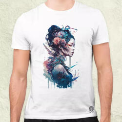 Magnolion Cyberpunk Gésa v3 férfi póló (2026)