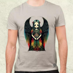 Magnolion Szivárvány angyal v1 férfi póló (1681)