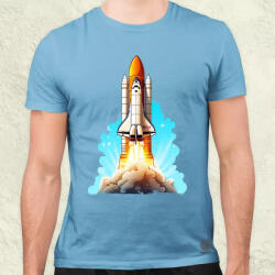 Magnolion Űrrepülő v1 férfi póló (7892)