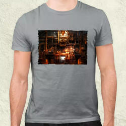 Magnolion Pareidolia Vasember techlab fantázia v3 férfi póló (6999)