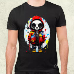 Magnolion Kapucnis panda v2 férfi póló (7280)