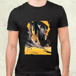 Magnolion Absztrakt minimalizmus elveszett civilizáció v5 férfi póló (1088)