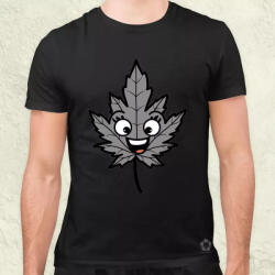 Magnolion Boldog weed v1 férfi póló (5704)