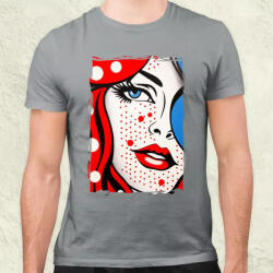 Magnolion Pop art arc v1 férfi póló (7460)