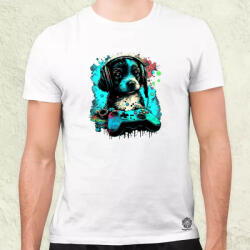 Magnolion Gamer kutya v1 férfi póló (1570)