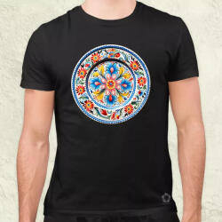 Magnolion Magyar népi porcelán v13 férfi póló (8124)