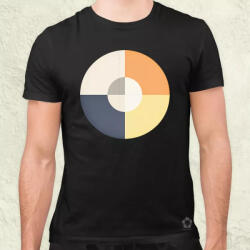 Magnolion Minimál absztrakt v3 férfi póló (8702)