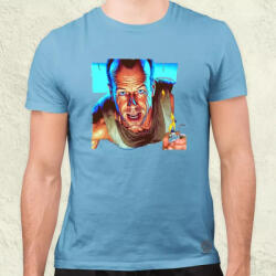 Magnolion John McClane portré fanart v3 férfi póló (1213)