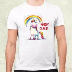 Magnolion Senkit sem érdekel v2 férfi póló (21469)