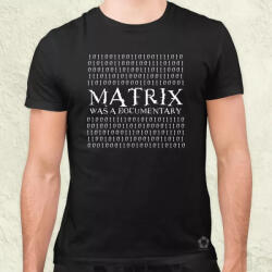 Magnolion Matrix was a documentary fehér férfi póló (28136)