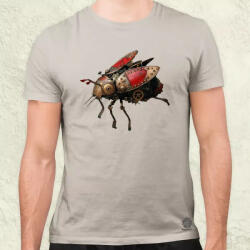 Magnolion Steampunk rovar v1 férfi póló (25504)