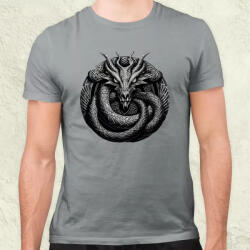 Magnolion Jörmungandr amulett v2 férfi póló (6360)