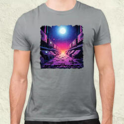 Magnolion Pixelart bakelit az űrben v3 férfi póló (20238)