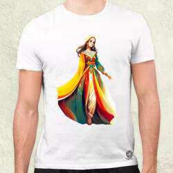 Magnolion Arab nemes hölgy v3 férfi póló (8576)