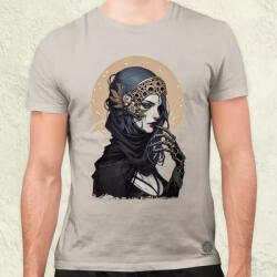 Magnolion Dark cyberpunk portré v2 férfi póló (23984)