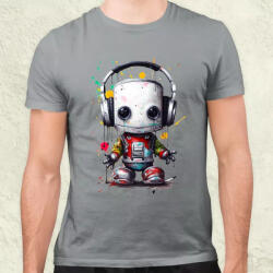 Magnolion Baby robot v8 férfi póló (6765)