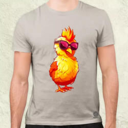 Magnolion Laza csirke v1 férfi póló (6908)