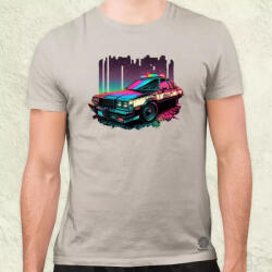 Magnolion Retró hullám 1980 Dodge Diplomat Police Car v2 férfi póló (871)