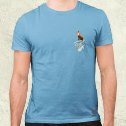 Magnolion Minimál róka zseb v1 férfi póló (5001)