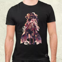 Magnolion Chibi kalóz lány v3 férfi póló (6783)