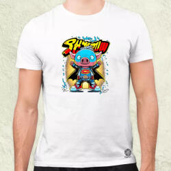 Magnolion Szuper malac srác férfi póló (629)