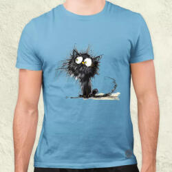 Magnolion Rajz cica v15 férfi póló (24744)