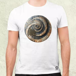 Magnolion Fibonacci fákkal v1 férfi póló (25406)