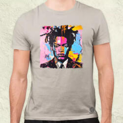 Magnolion Basquiat pop art v2 férfi póló (27215)