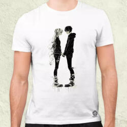 Magnolion Anime kapcsolat v3 férfi póló (27996)